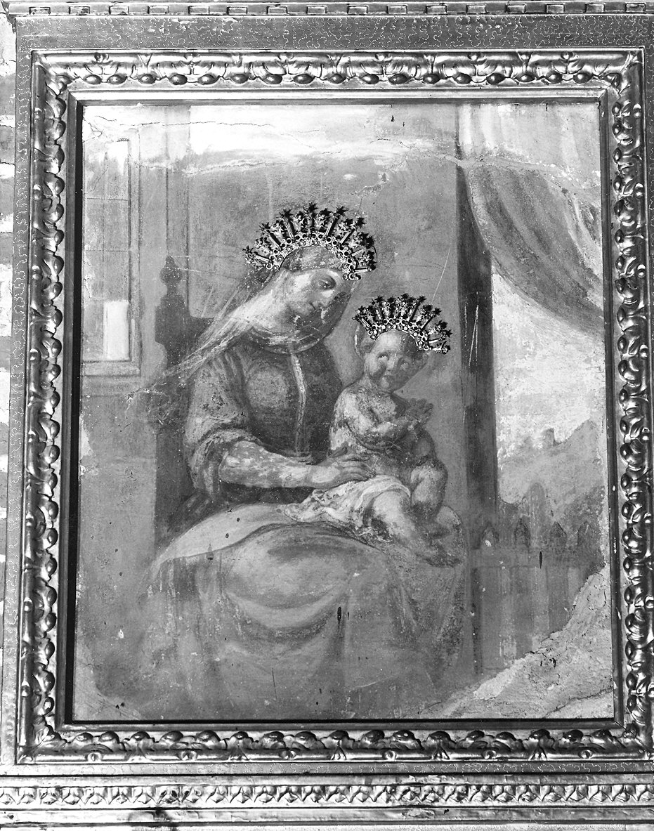Madonna con Bambino (dipinto) - ambito piacentino (?) (sec. XVI)