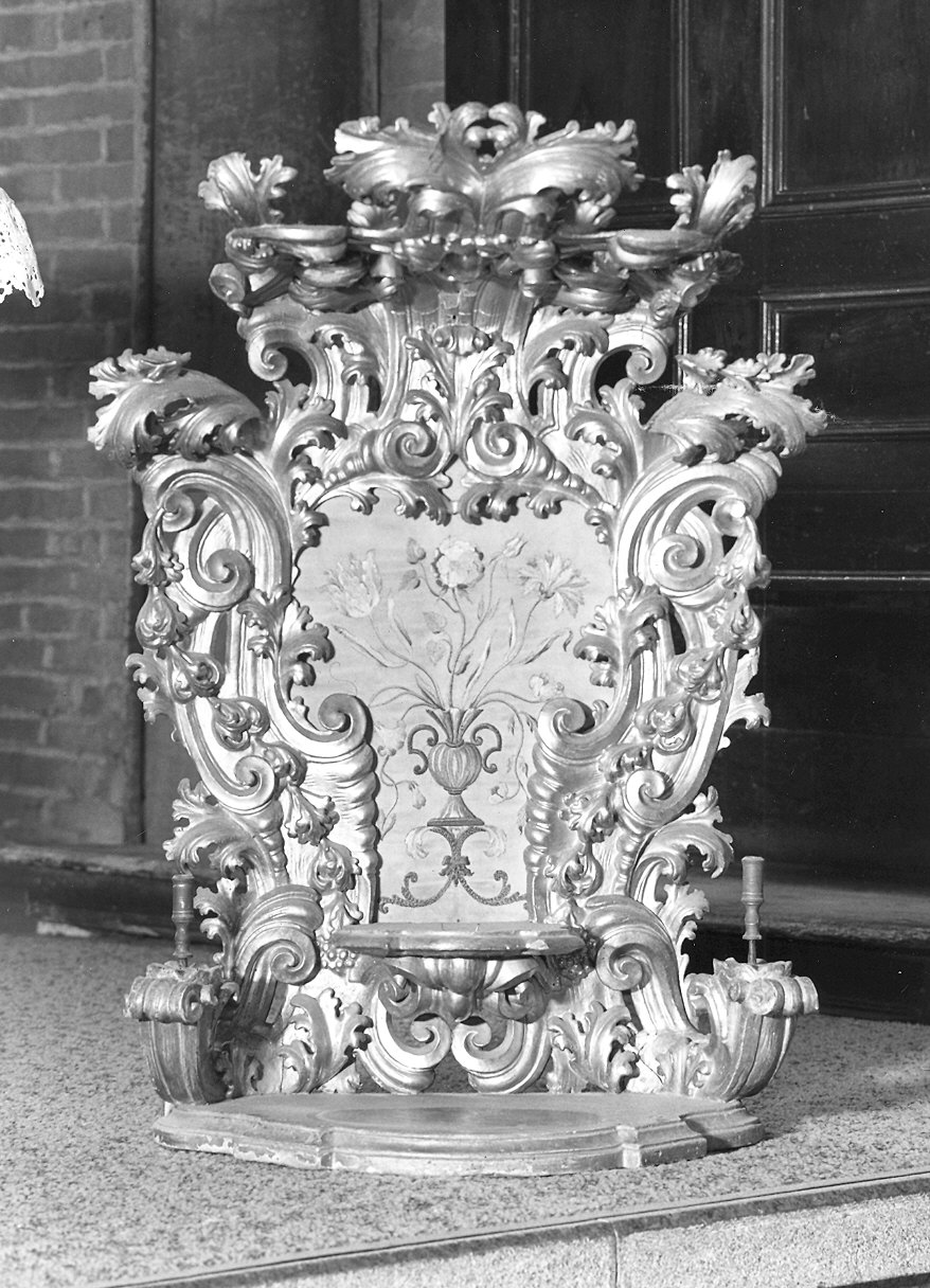 tronetto per esposizione eucaristica - ambito piacentino (sec. XVIII)