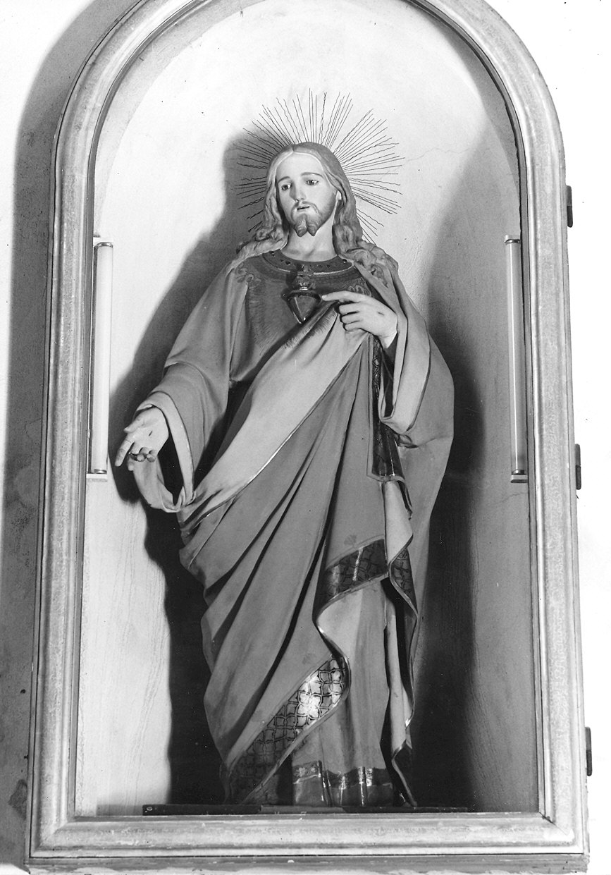 Sacro Cuore di Gesù (statua) - produzione Italia settentrionale (inizio sec. XX)
