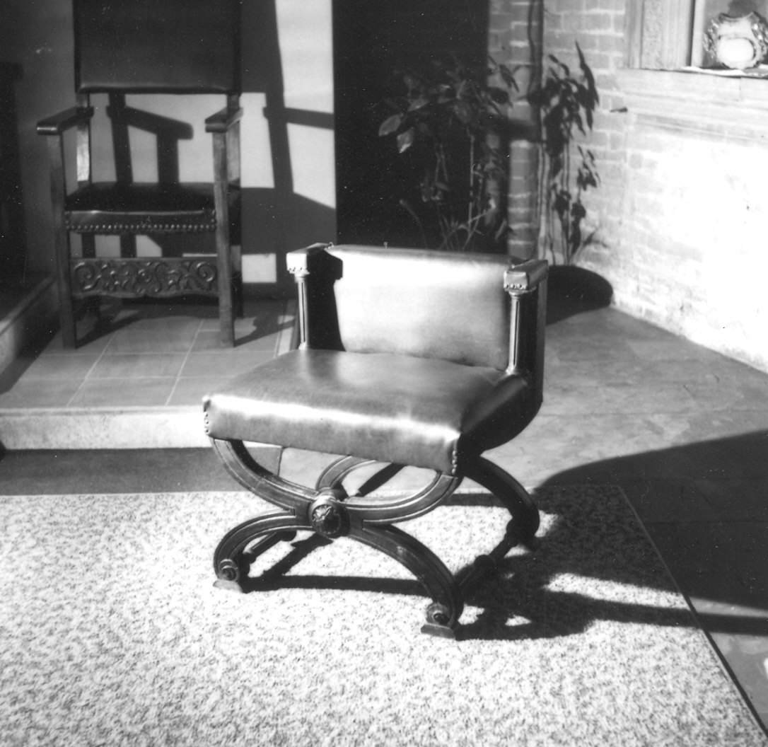 sedia - ambito piacentino (?) (prima metà sec. XIX)