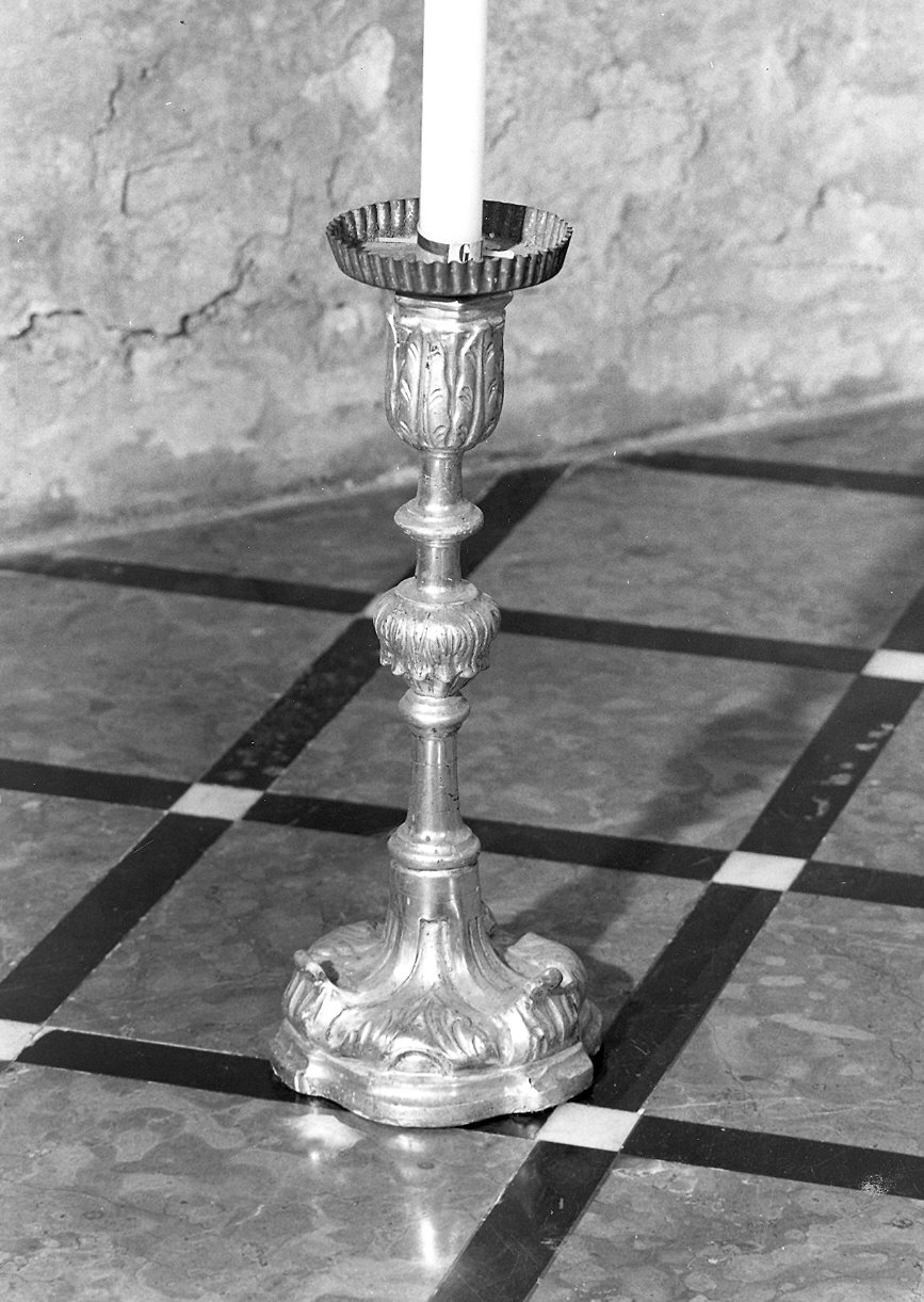 candeliere, serie - ambito piacentino (sec. XVIII)