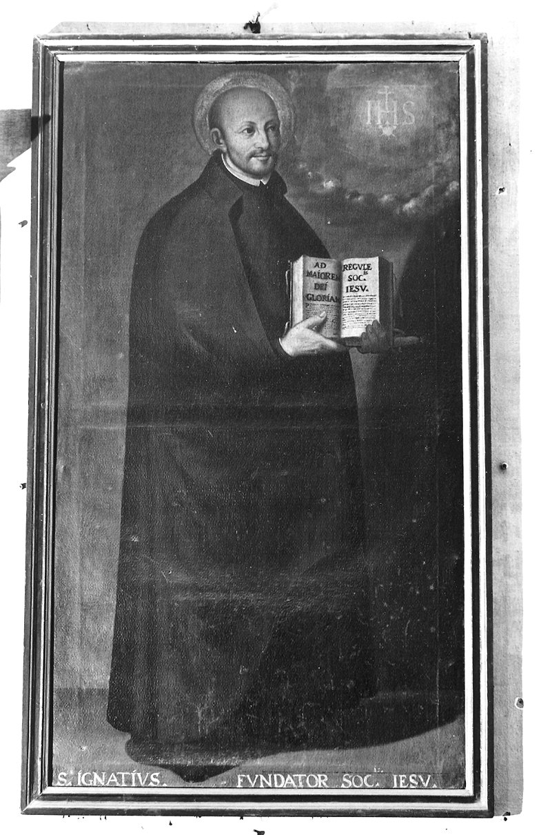Sant'Ignazio di Loyola (dipinto) - ambito emiliano-lombardo (?) (sec. XVII)