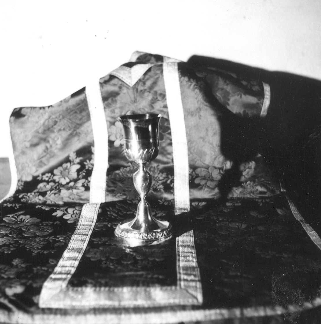 calice - ambito piacentino (seconda metà sec. XVIII)