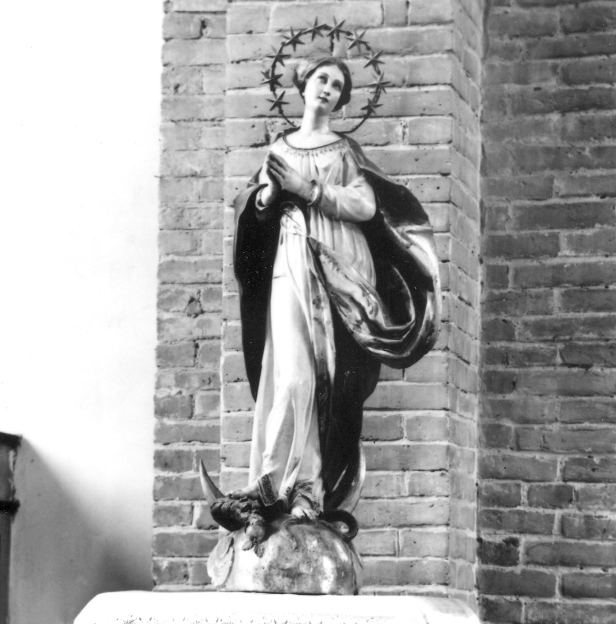 Madonna Immacolata (statua) di Geernaert Jan Hermansz (sec. XVIII)