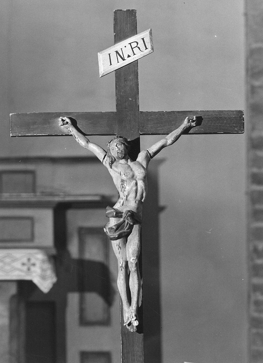 crocifisso - ambito piacentino (fine sec. XVII)