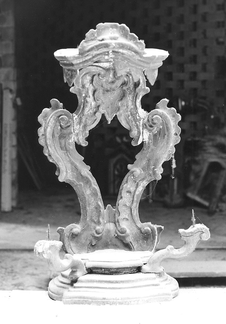 tronetto per esposizione eucaristica - ambito piacentino (seconda metà sec. XVIII)