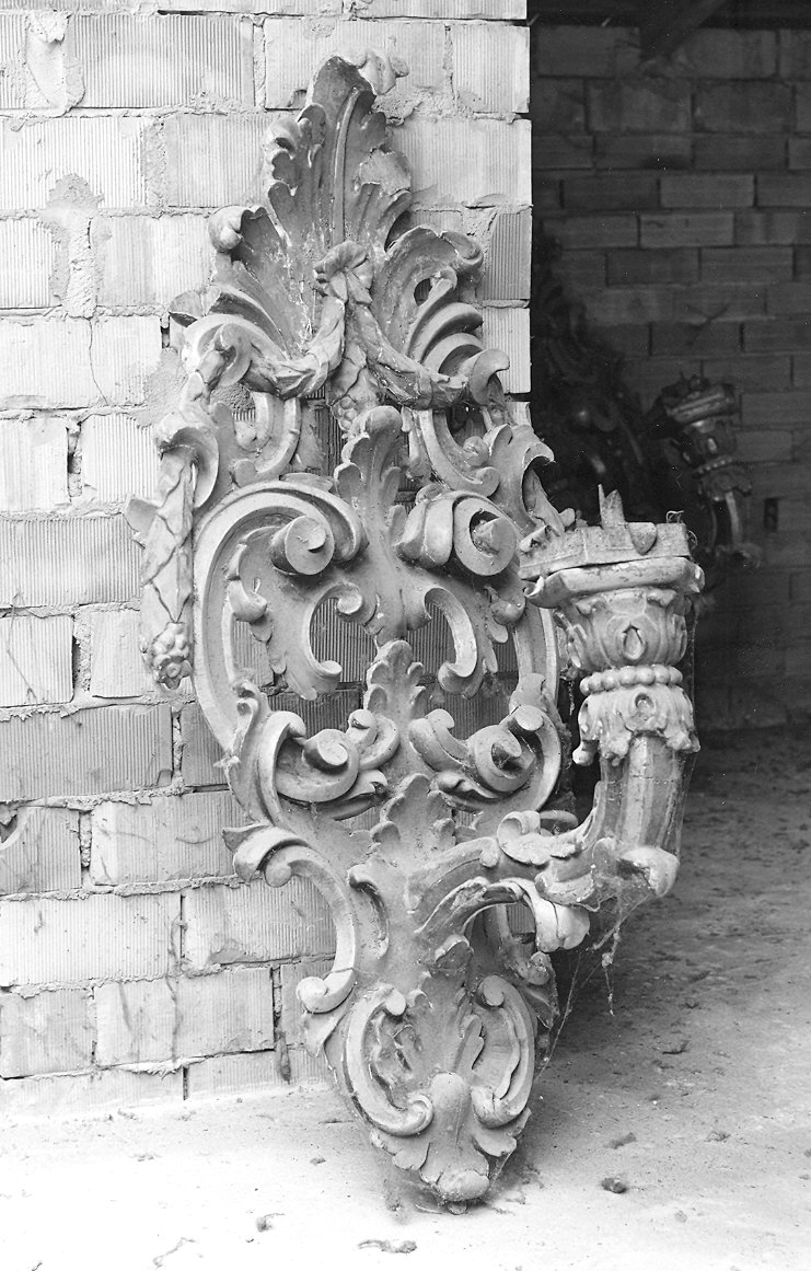 torciera - a bracci, serie - ambito piacentino (sec. XVIII)