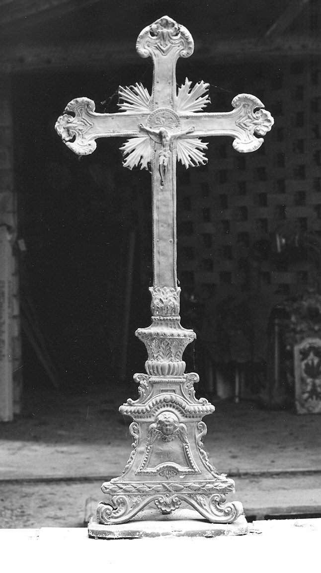 croce d'altare - ambito piacentino (fine sec. XVIII)