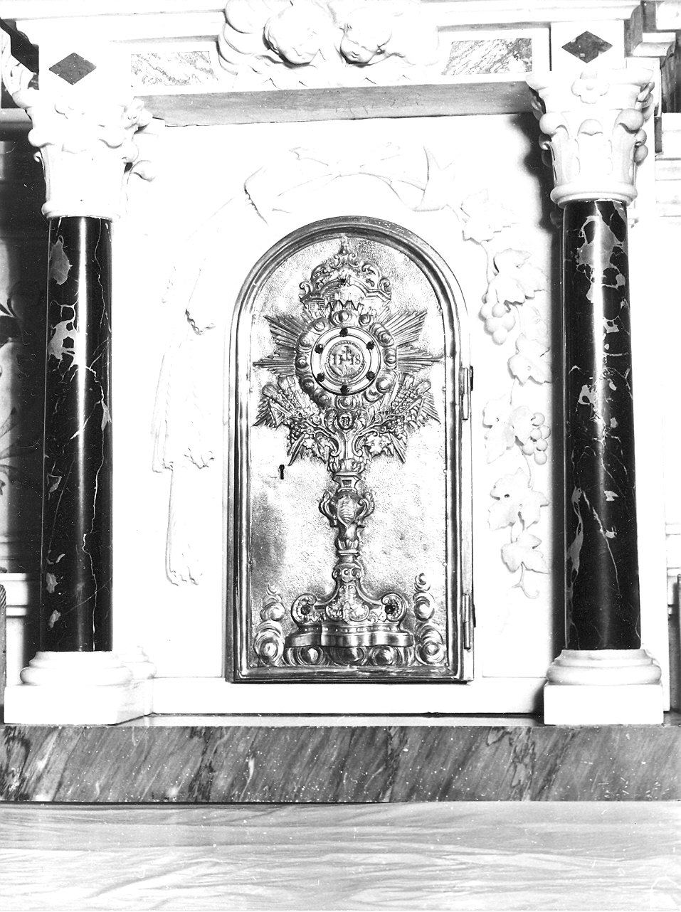 sportello di tabernacolo di Mella Luigi (sec. XIX)