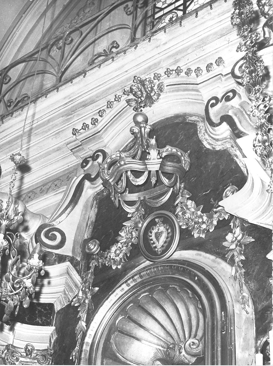 baldacchino - ambito ligure (prima metà sec. XIX)