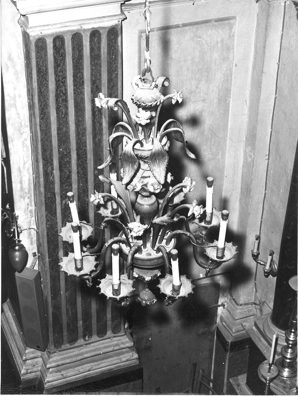 lampadario - a bracci di Ditta Ferro E. & figli (sec. XIX)