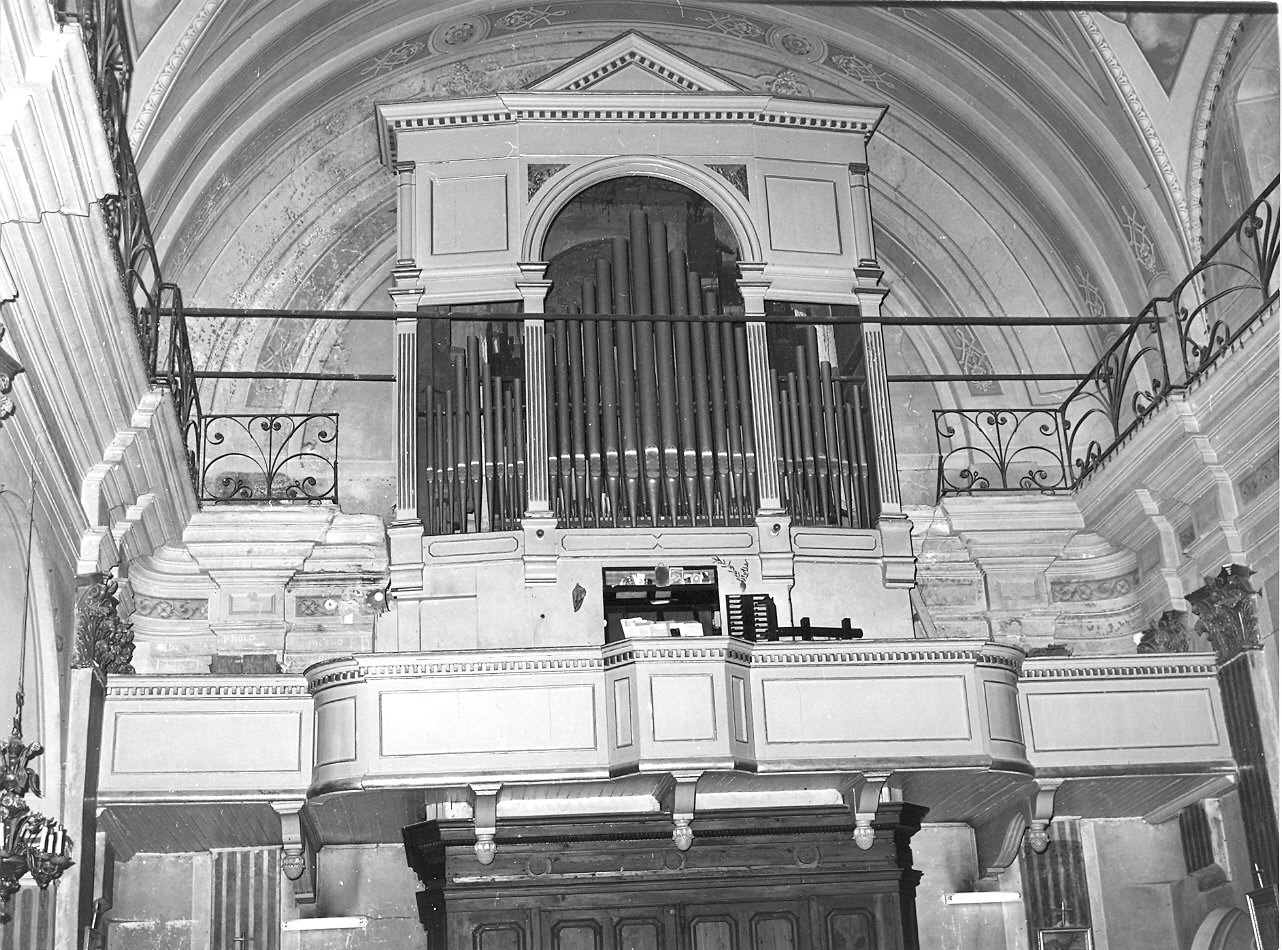 tribuna d'organo, elemento d'insieme - ambito lombardo (sec. XIX)