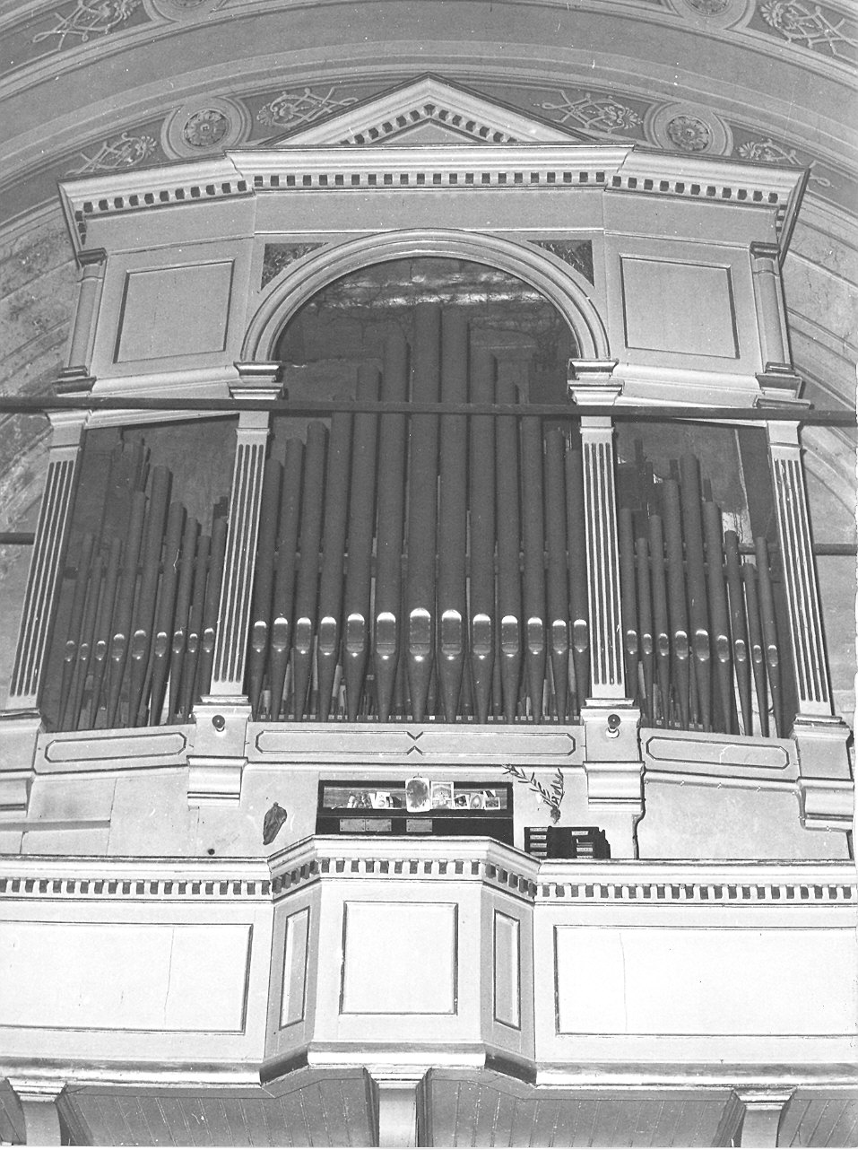 cassa d'organo, elemento d'insieme - ambito lombardo (sec. XIX)