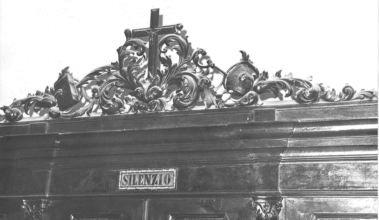 cimasa, frammento - ambito ligure (sec. XVIII)