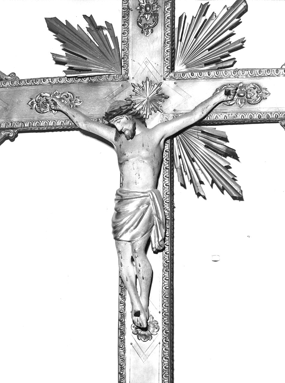 crocifisso - produzione parmense (fine/inizio secc. XIX/ XX)