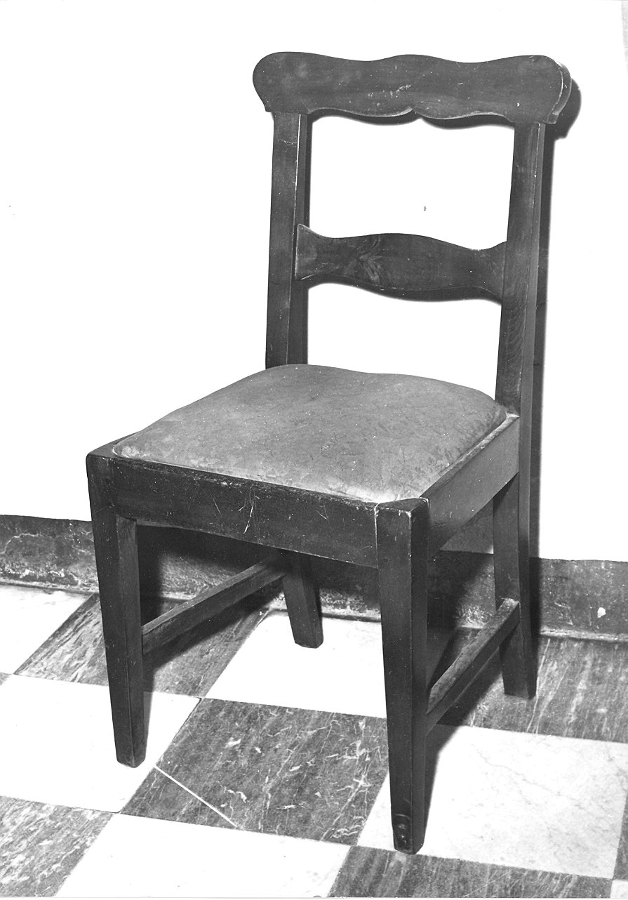 sedia - ambito parmense (fine sec. XIX)