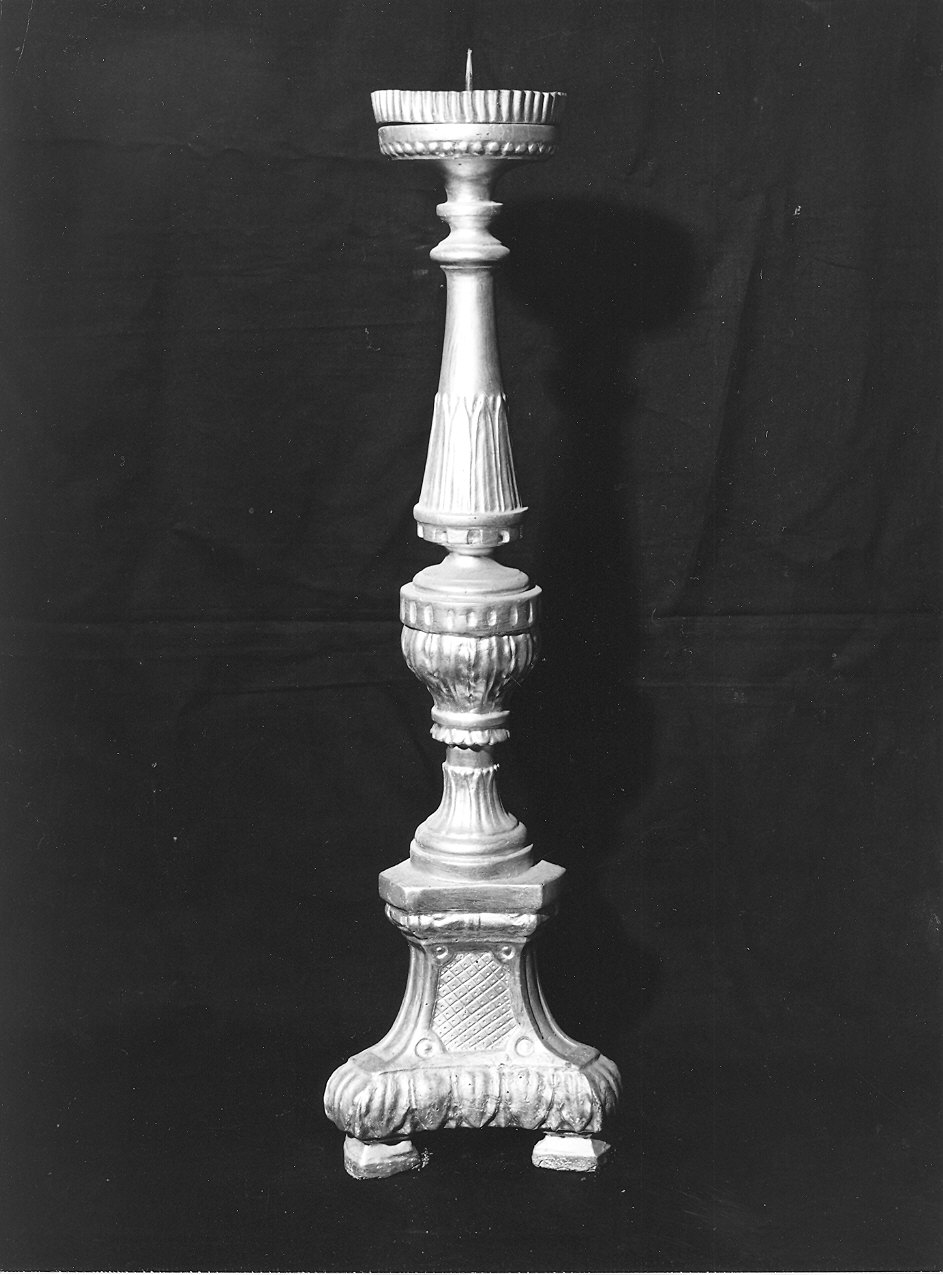 candeliere, serie - ambito parmense (seconda metà sec. XIX)