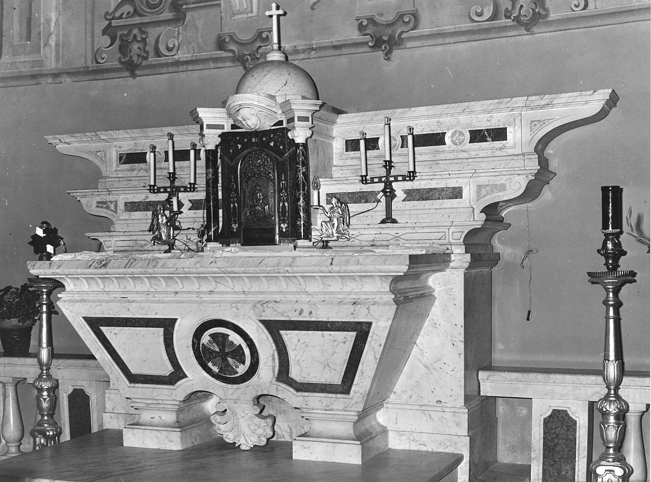 altare maggiore - ambito ligure (?) (primo quarto sec. XX)