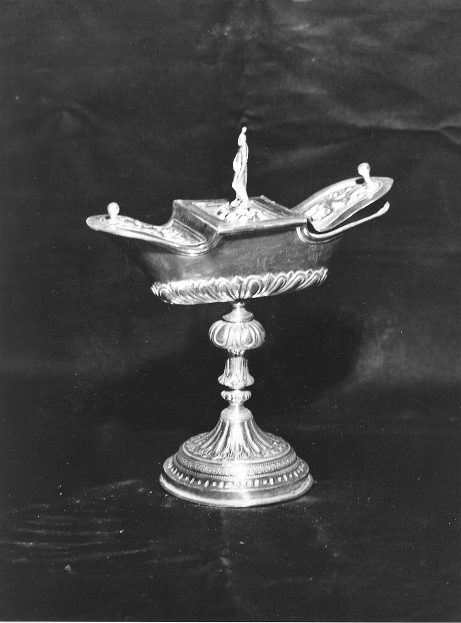 navicella portaincenso - ambito parmense (fine sec. XIX)