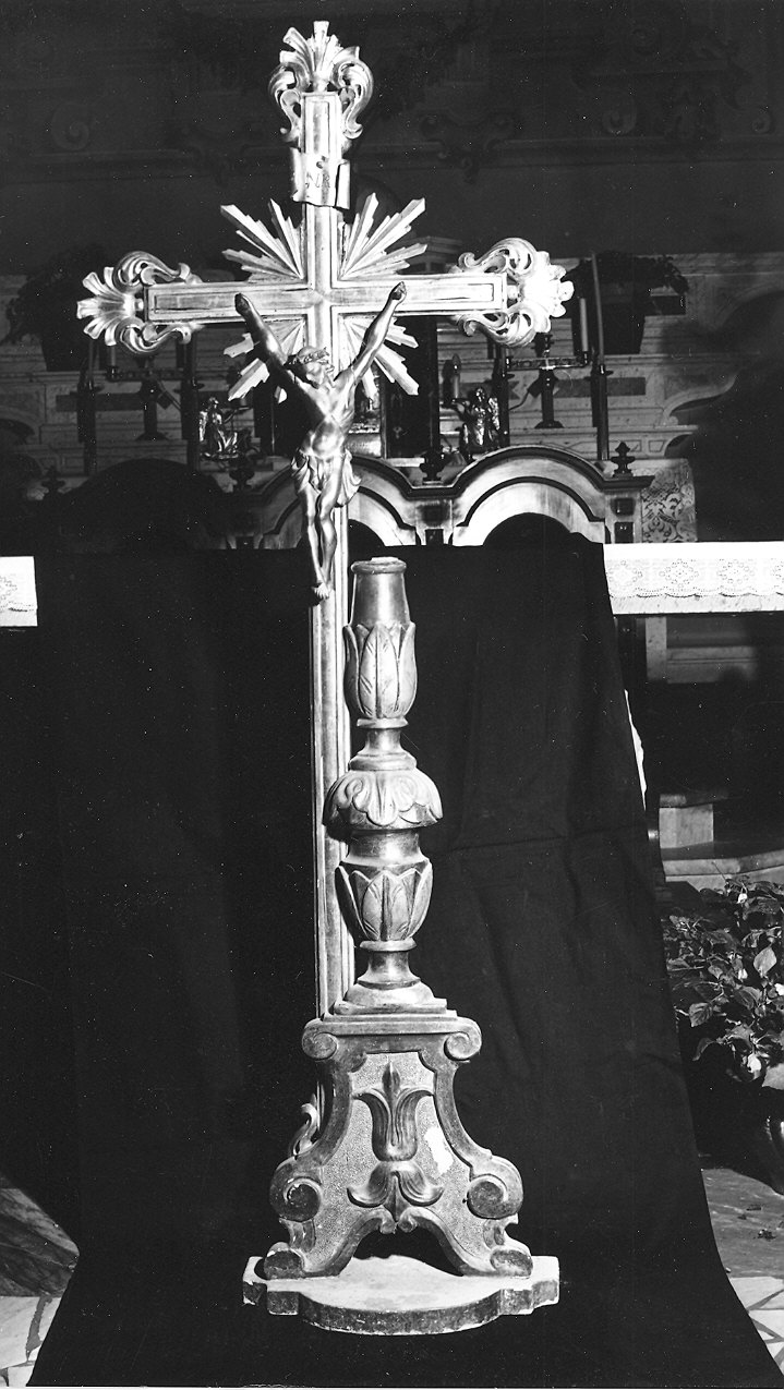 croce d'altare - ambito parmense (?) (primo quarto sec. XIX)