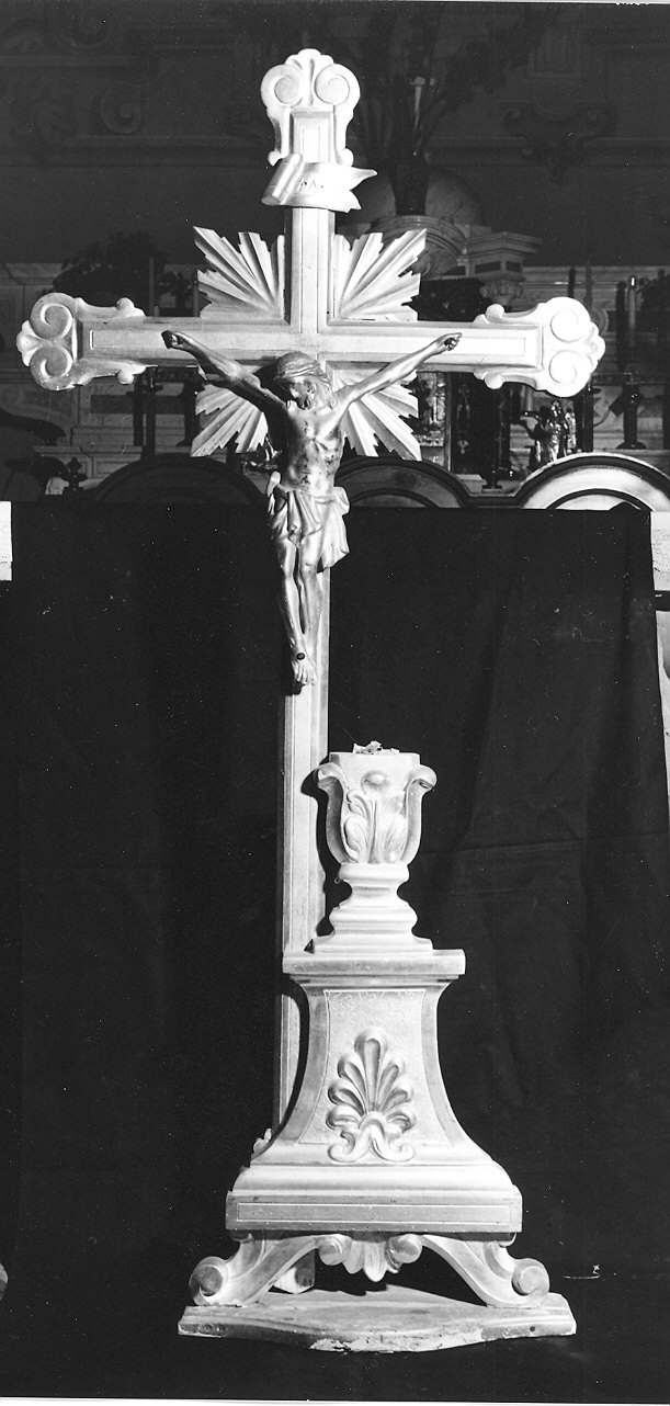 croce d'altare - ambito parmense (metà sec. XIX)