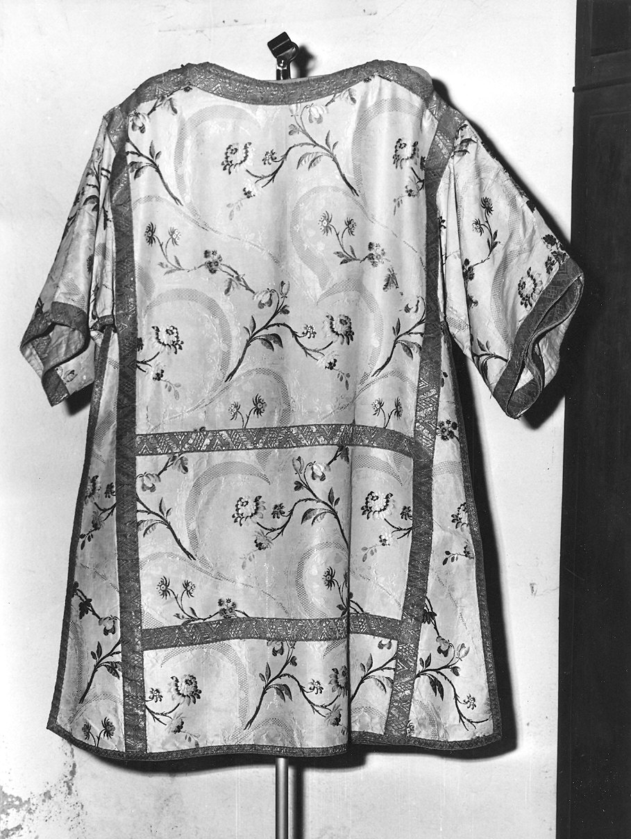 paramento liturgico, insieme - manifattura ligure (inizio sec. XIX)