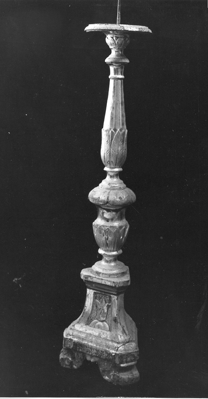 candeliere, coppia - ambito parmense (seconda metà sec. XIX)