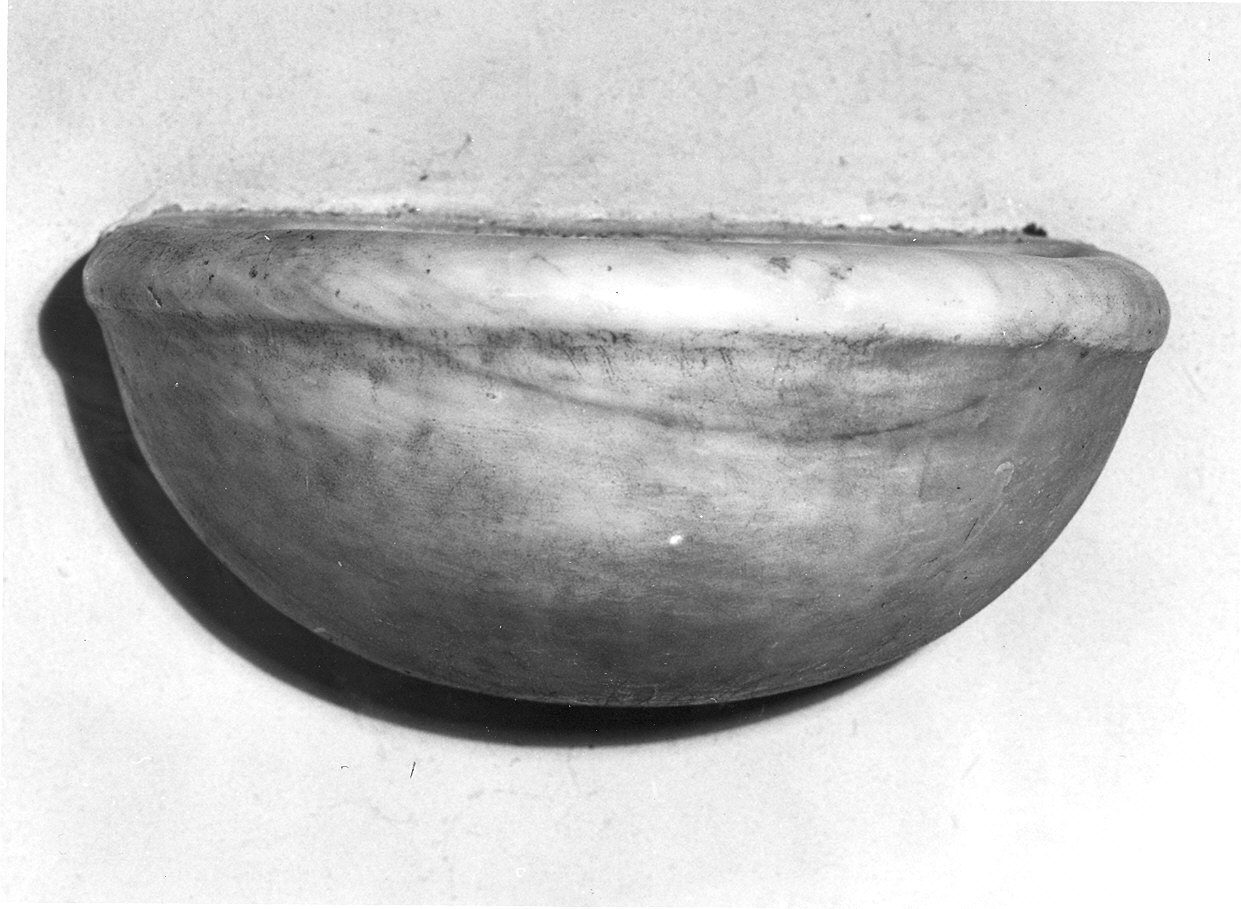 acquasantiera da parete - ambito parmense (sec. XIX)