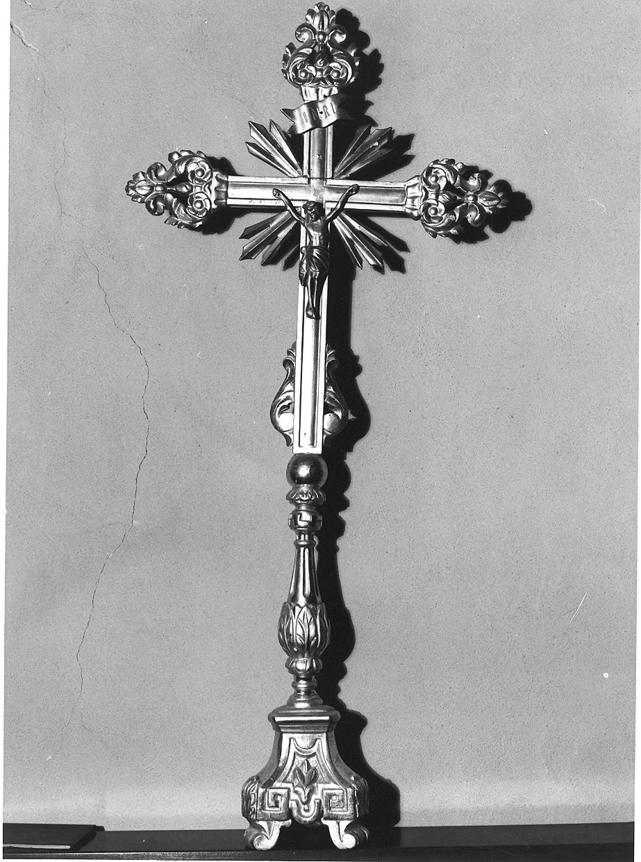 croce d'altare - ambito parmense (inizio sec. XIX)
