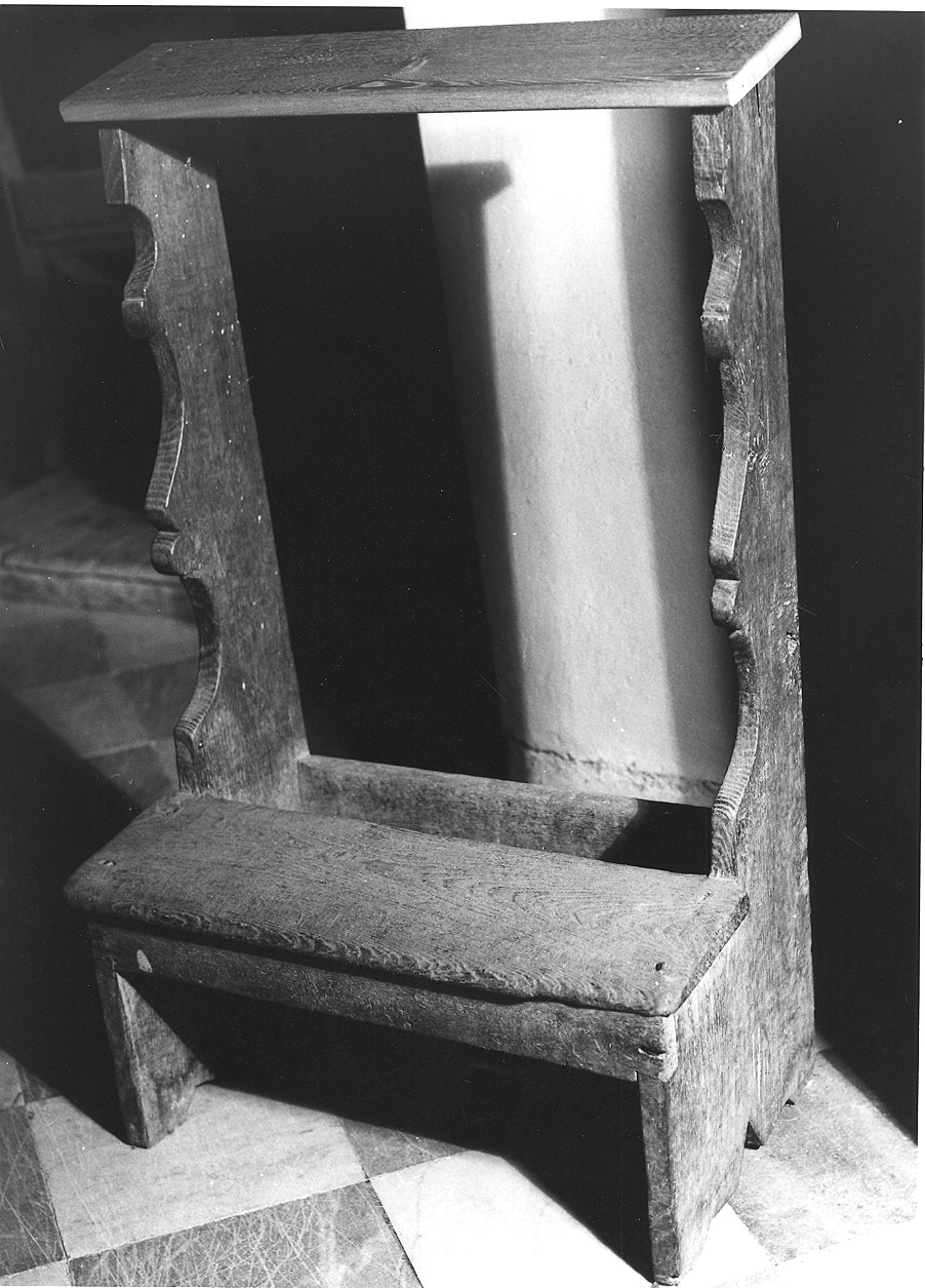 inginocchiatoio, coppia - ambito parmense (sec. XIX)