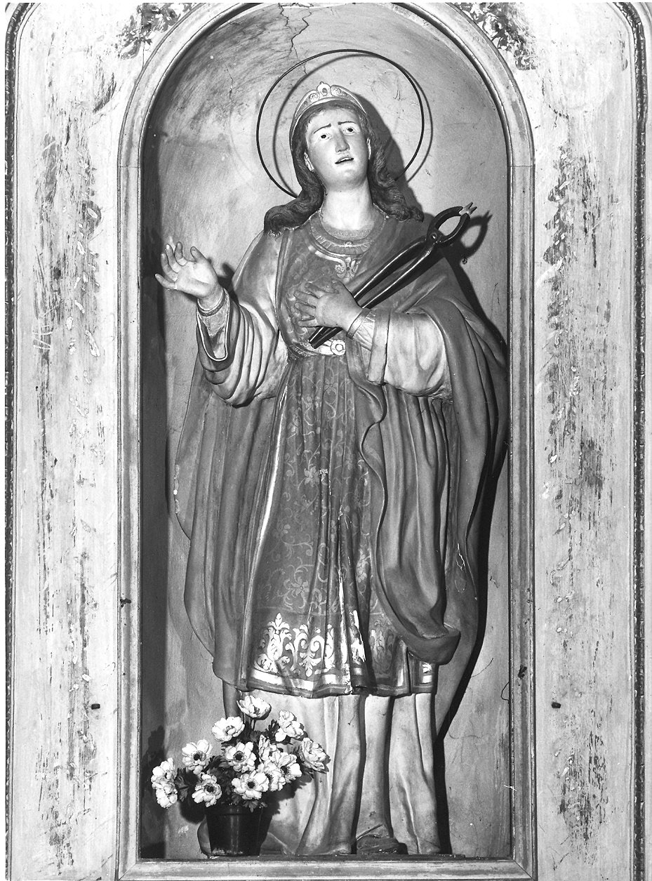 Sant'Apollonia (statua) - ambito parmense (sec. XIX)