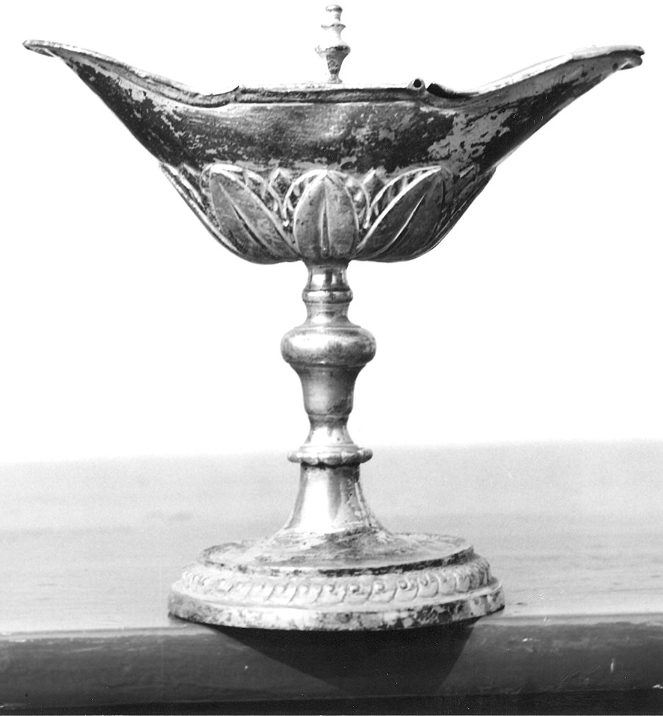navicella portaincenso - ambito piacentino (sec. XIX)