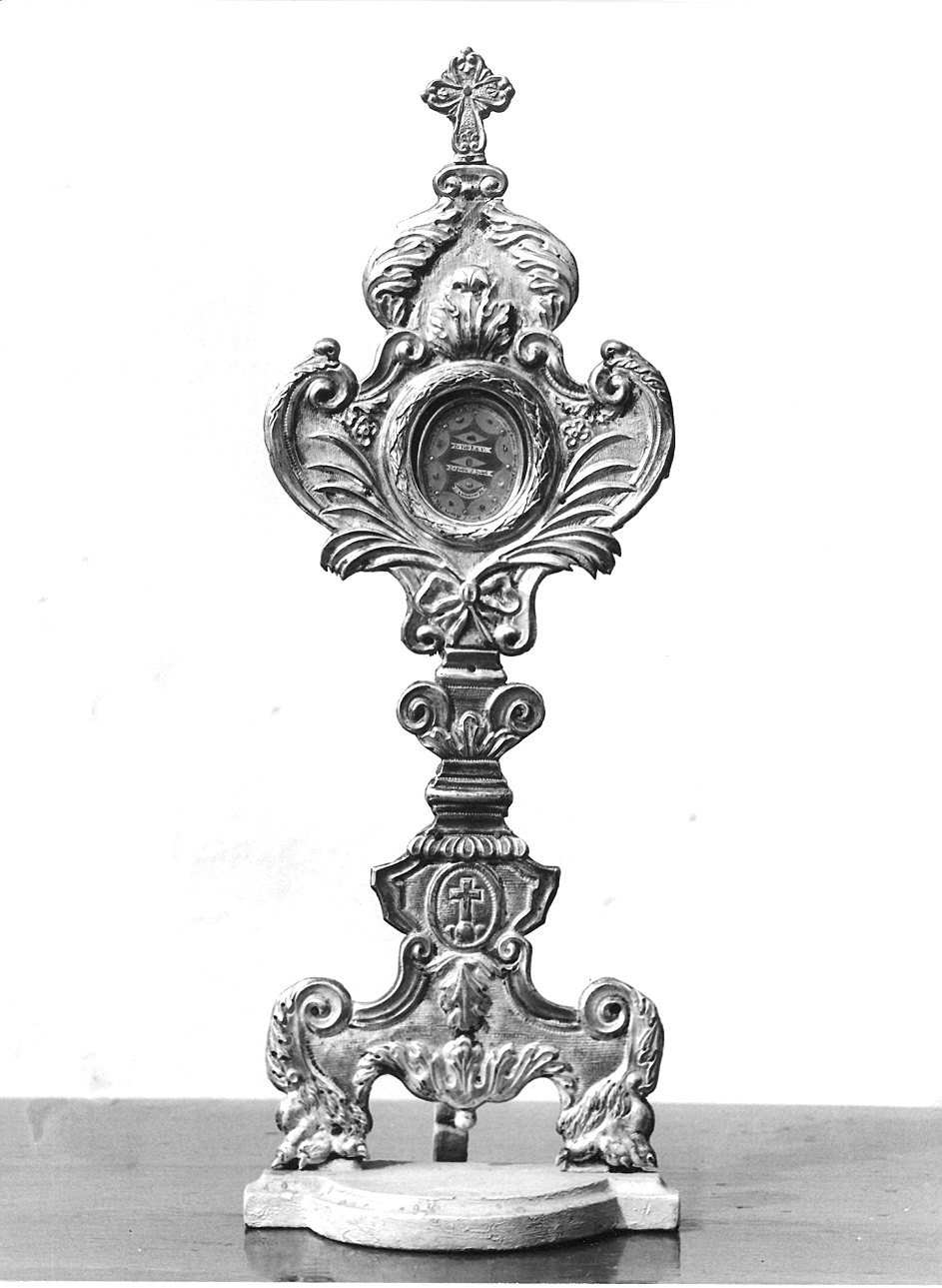 reliquiario - ambito piacentino (sec. XIX)