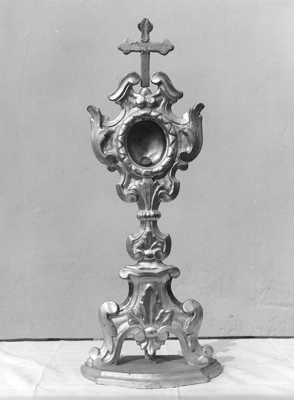 reliquiario, serie - ambito piacentino (seconda metà sec. XVIII)