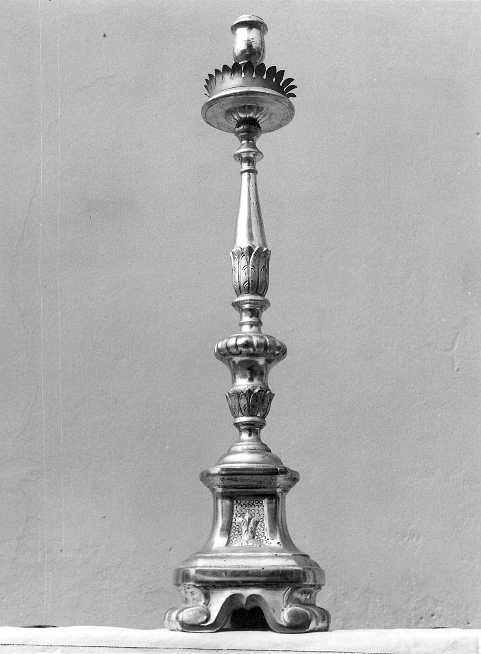 candeliere, serie - ambito piacentino (sec. XIX)