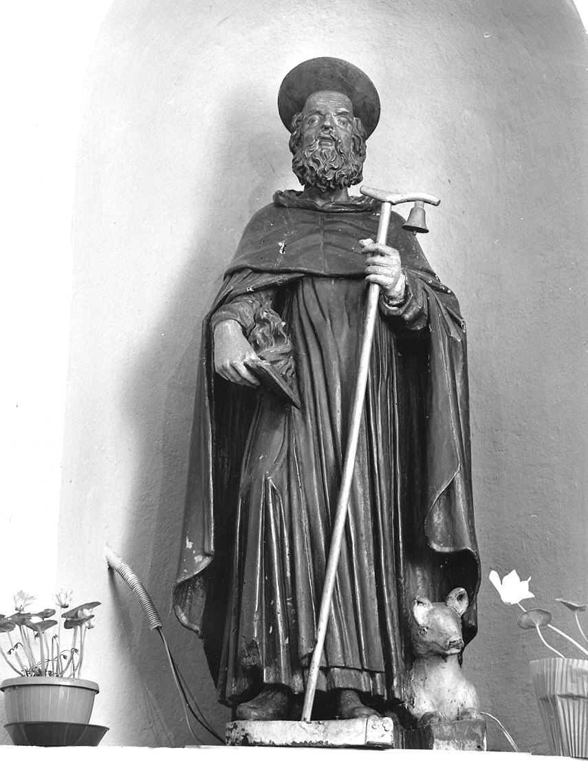 Sant'Antonio Abate (statua) - ambito piacentino (sec. XVI)