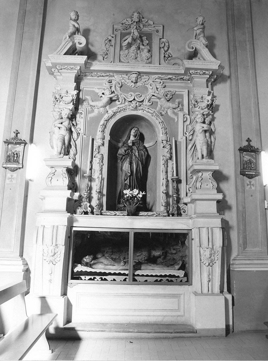 altare - ambito lombardo (ultimo quarto sec. XVII)