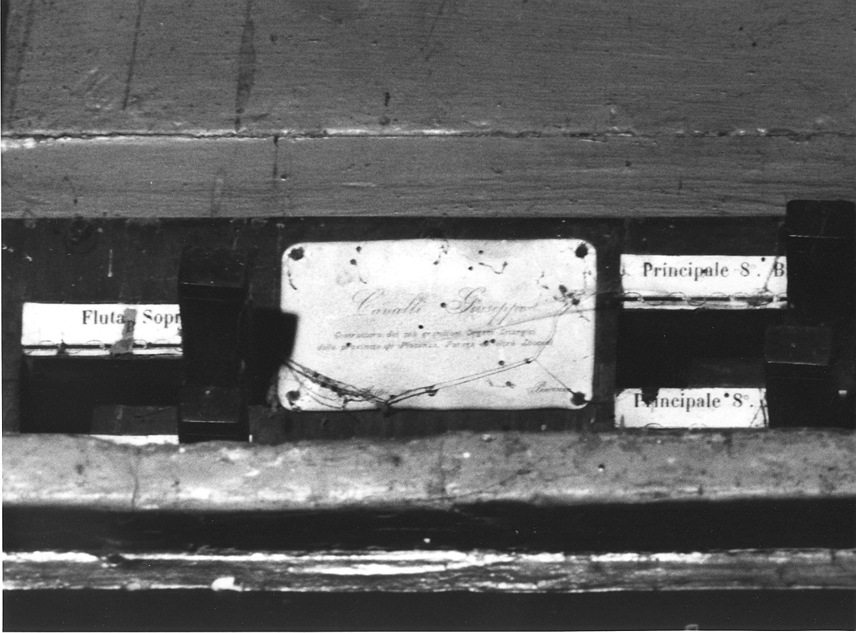 organo di Cavalli Giuseppe (sec. XX)