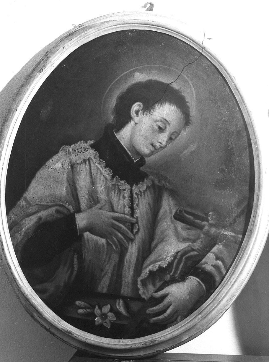 San Luigi Gonzaga (dipinto) di Ferrari Paolo (maniera) (sec. XVIII)