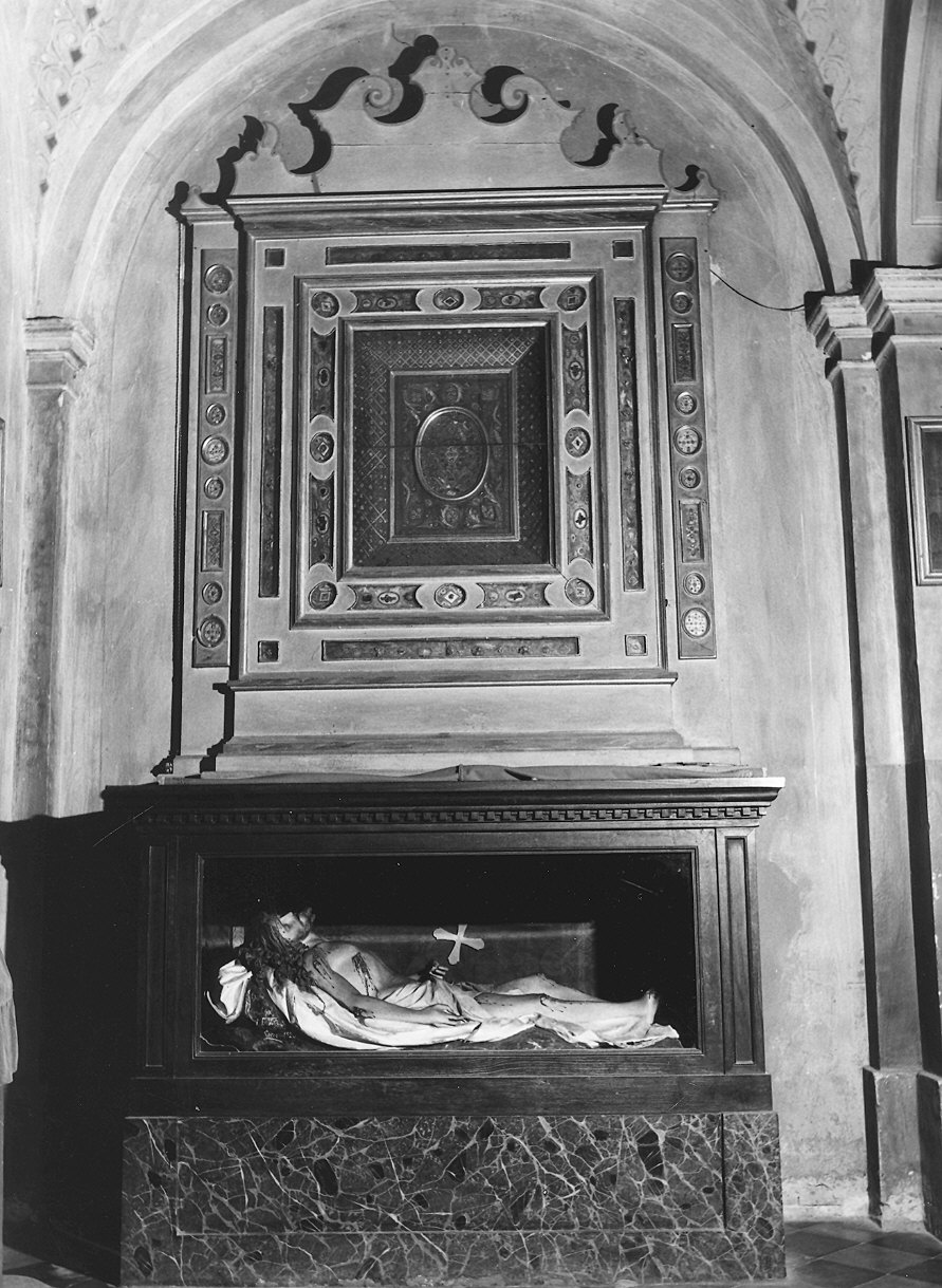 vetrina per reliquie - ambito piacentino (sec. XIX)