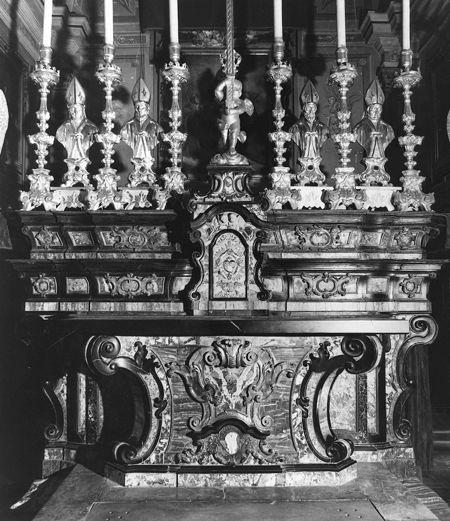 altare maggiore - ambito piacentino (sec. XVIII)