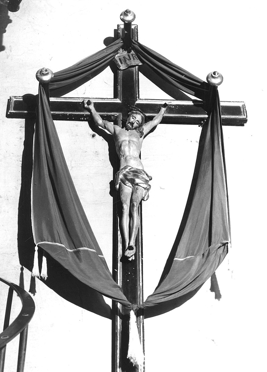 croce processionale - ambito piacentino (sec. XVIII)
