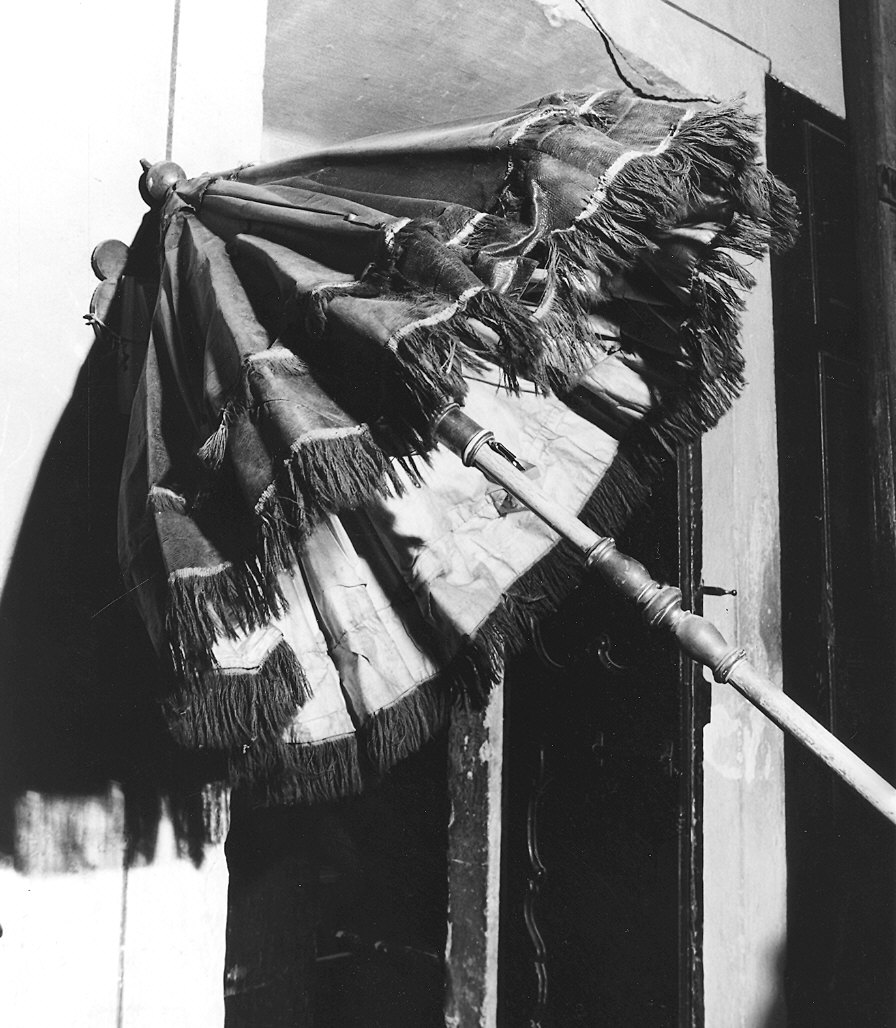 ombrellino processionale - ambito piacentino (sec. XVIII)