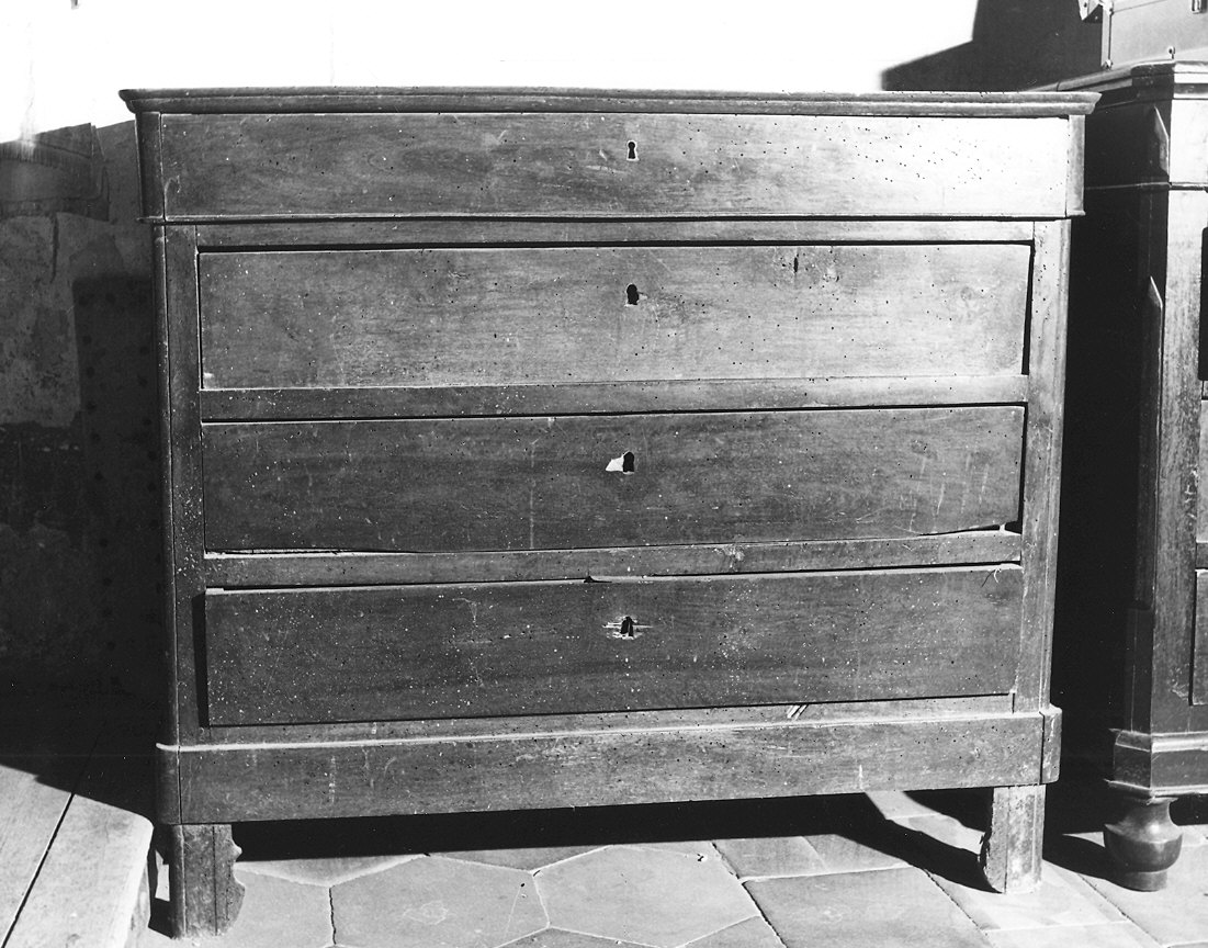 cassettone - ambito piacentino (sec. XIX)