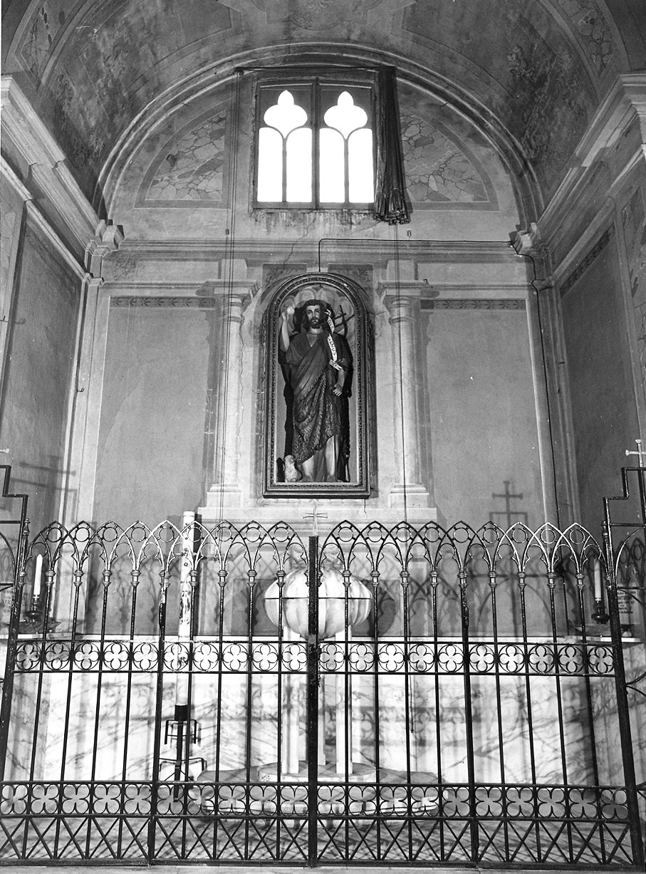 fonte battesimale - ambito parmense (sec. XX)