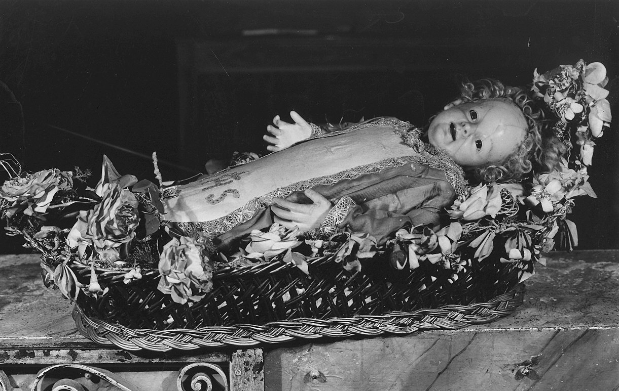 Gesù Bambino (statuetta) - ambito parmense (primo quarto sec. XIX)