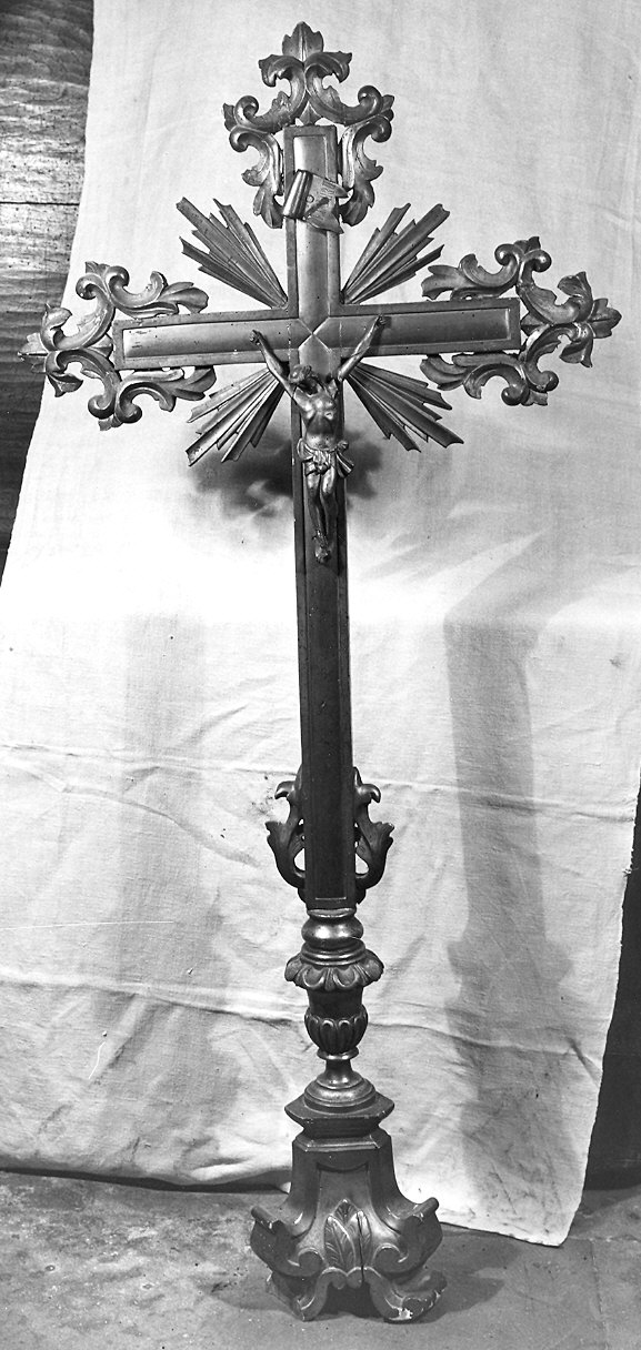 croce d'altare - ambito parmense (sec. XVIII)