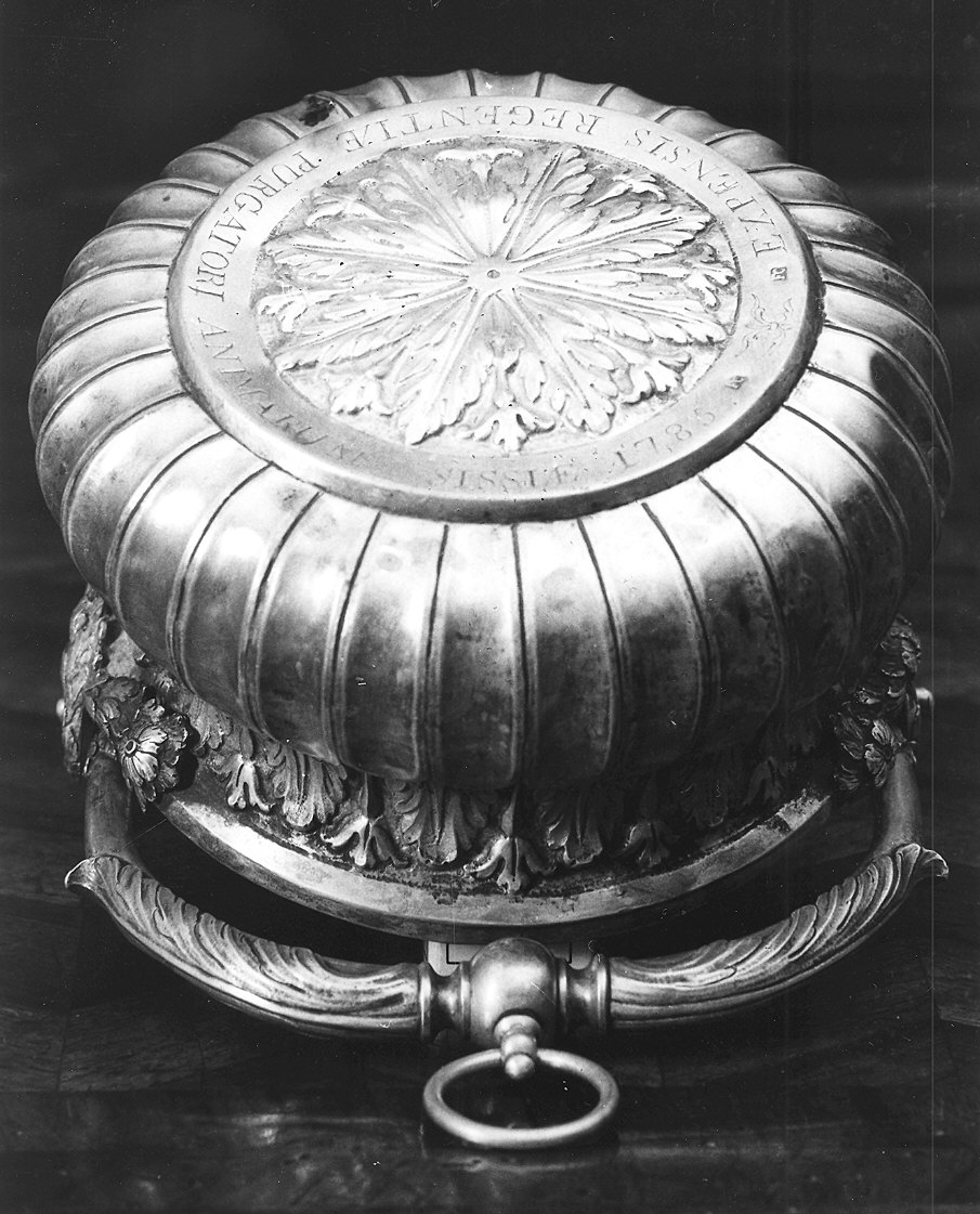 servizio per aspersione, insieme di Capitassi Francesco (sec. XVIII)