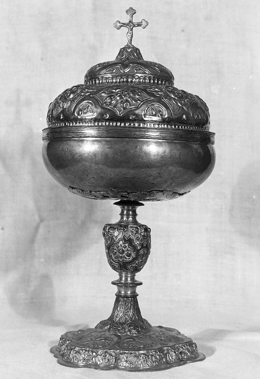 pisside - ambito parmense (inizio sec. XVIII)