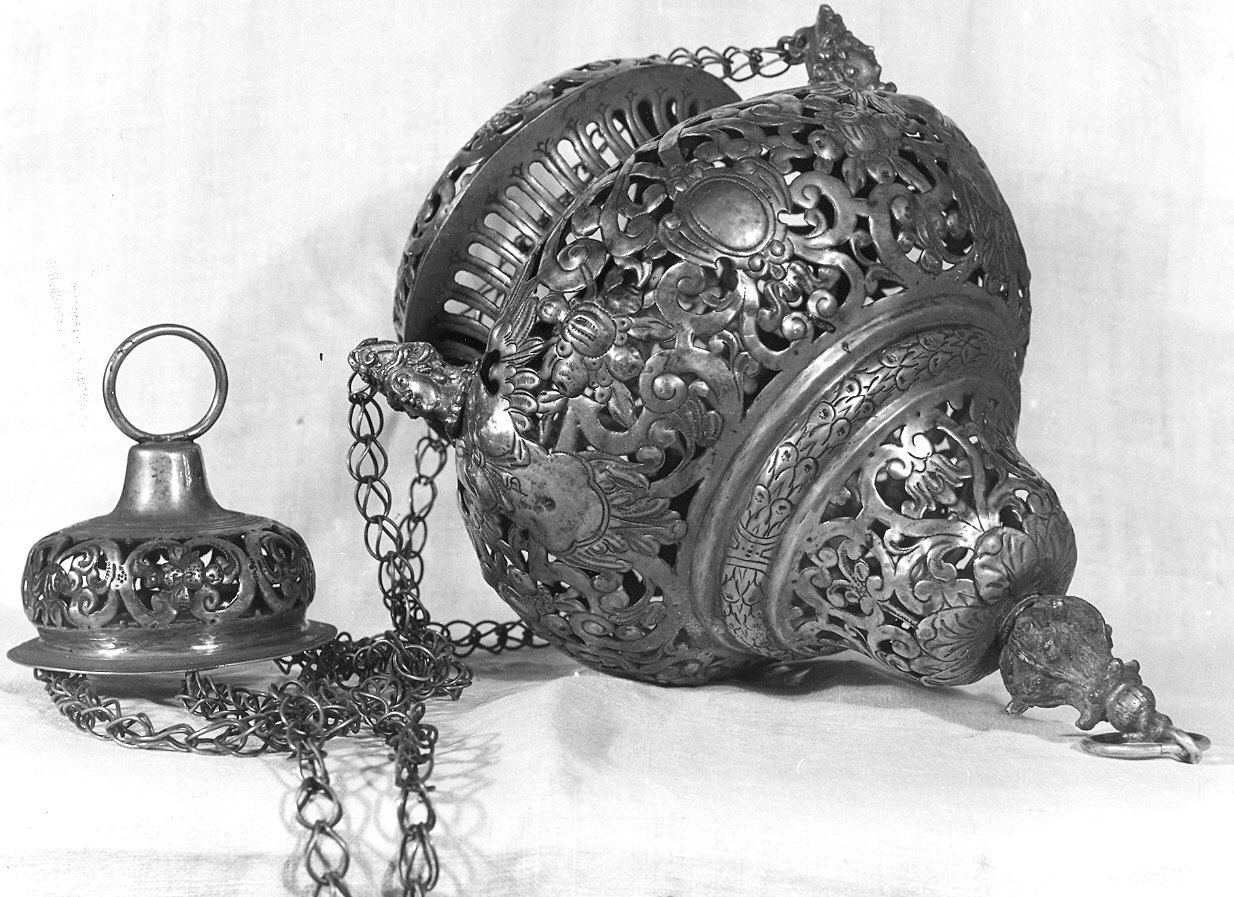 lampada pensile - ambito parmense (secondo quarto sec. XVII)